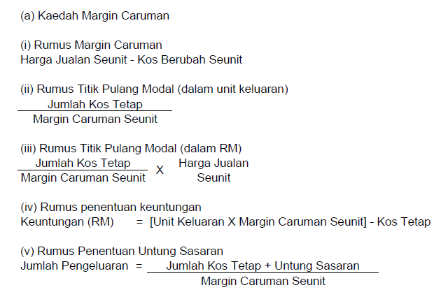 Modul 7 : Perakaunan Kos