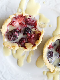 Featured Recipe // Mixed Berry Tartlets from Pumpkins and Peonies #berry #dessert #tart #recipe #SecretRecipeClub