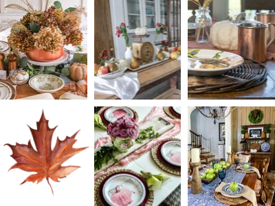 5 Gorgeous Fall Tablescape Ideas