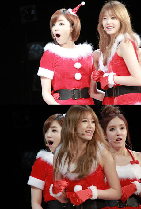 T-ara Jadi Sexy Santa di Jepang Pada Hari Natal