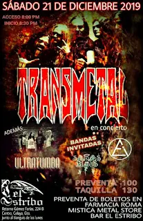 ◾◼⬛  Transmetal en concierto ⬛◼◾   (2019)