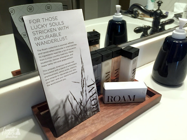 The Guesthouse Lost River exclusively features William Roam amenities in their guest rooms.