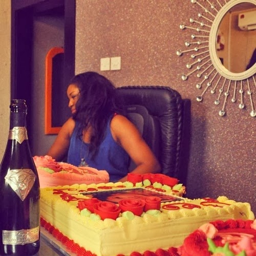 omosexybirthdaypartylindaikejiblog4 See Photos From Omotola Jalade Ekeindes 36th Birthday Party