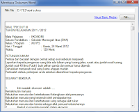 visual basic medan [Terbaru] Membaca Teks File Word VB.NET