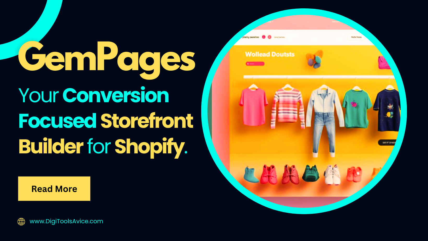 GemPages: Your Conversion-Focused Storefront Builder for Shopify.