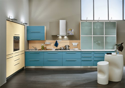 Inspirasi Terpopuler Desain Dapur Minimalis Warna Biru, Trend Terbaru!