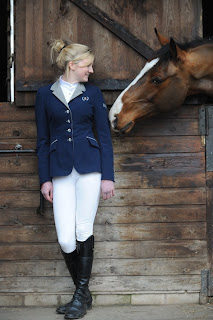 Equiport Navy Technical Show Jacket with Grey Collar