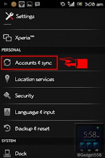 Image result for Mematikan Fitur Sync