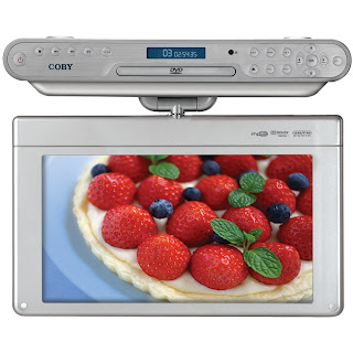 Coby KTFDVD1560 15.6-Inch Under-the-Cabinet DVD/CD Player