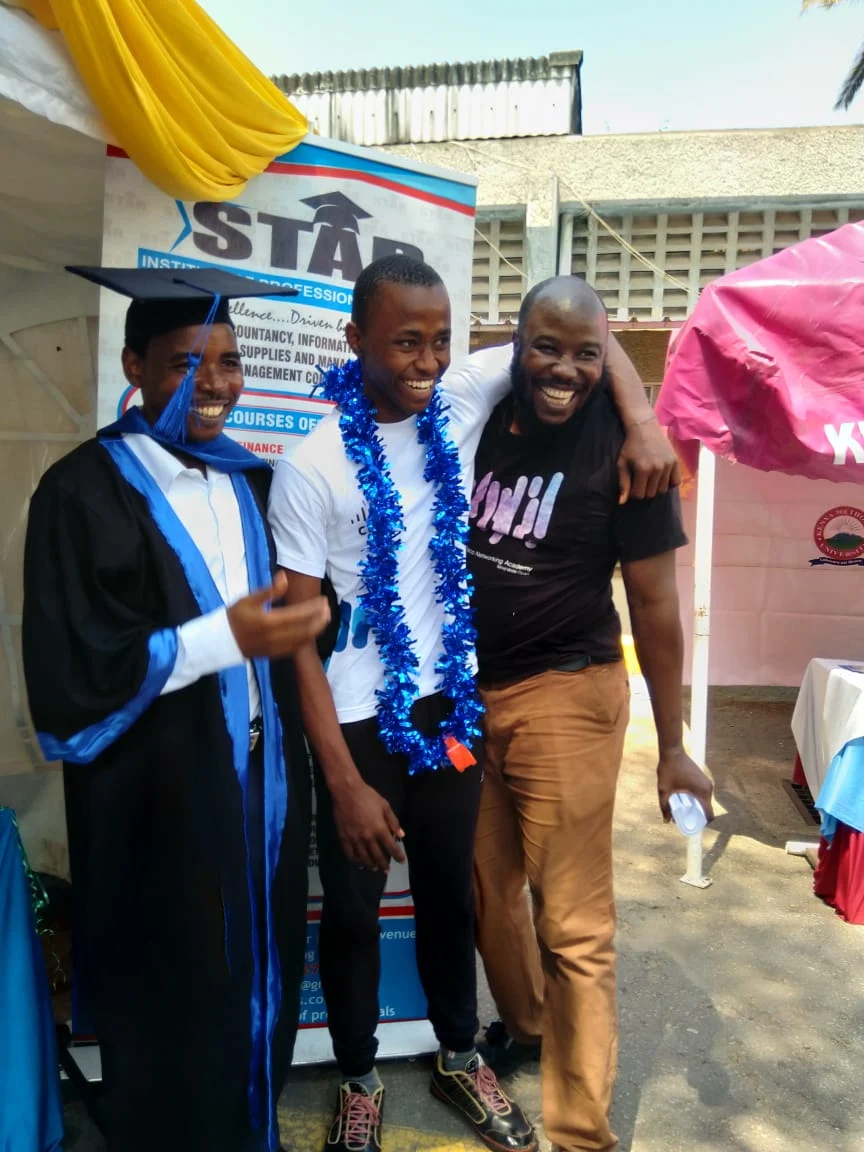 Mombasa county graduation at Bandari Maritime Academy. PHOTO | BANA