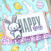 Bunny themed easter card using Stampin' Up Basket Bunch stamp set, Biggest Wish stamp set, Tailor Made Tags dies, and Stampin' Blends markers. Card by Di Barnes - Independent Demonstrator in Sydney Australia - stampin up cards - cardmaking - easter cards