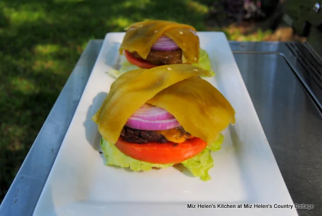 Ultimate Tex-Mex Burger at Miz Helen's Country Cottage