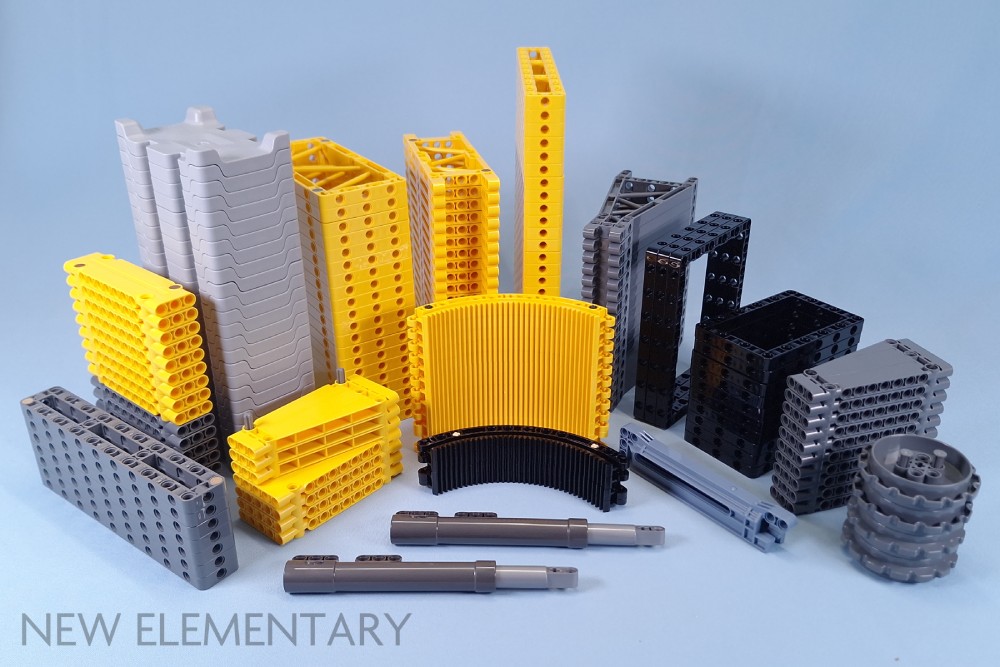 LEGO® Technic review: 42146 Liebherr Crawler Crane LR 13000 | New LEGO® parts, sets and techniques