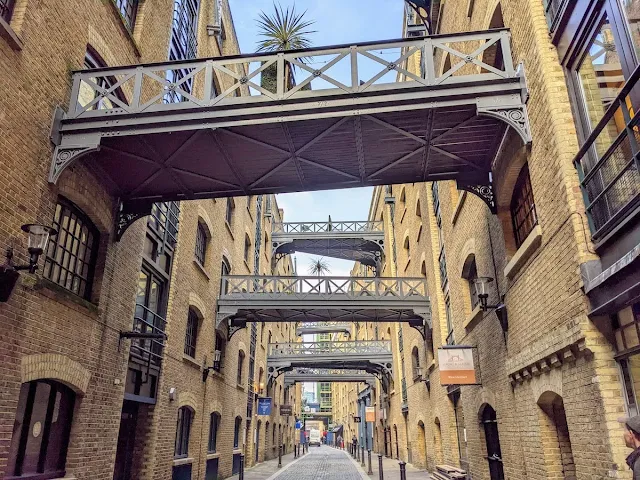 Places to visit near Tower Bridge in London: Shad Thames