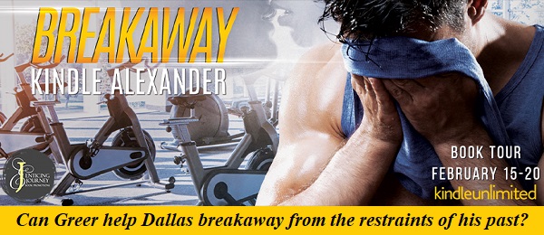 Can Greer help Dallas breakaway from the restraints of his past? Breakaway by Kindle Alexander Blog Tour. Kindle Unlimited.