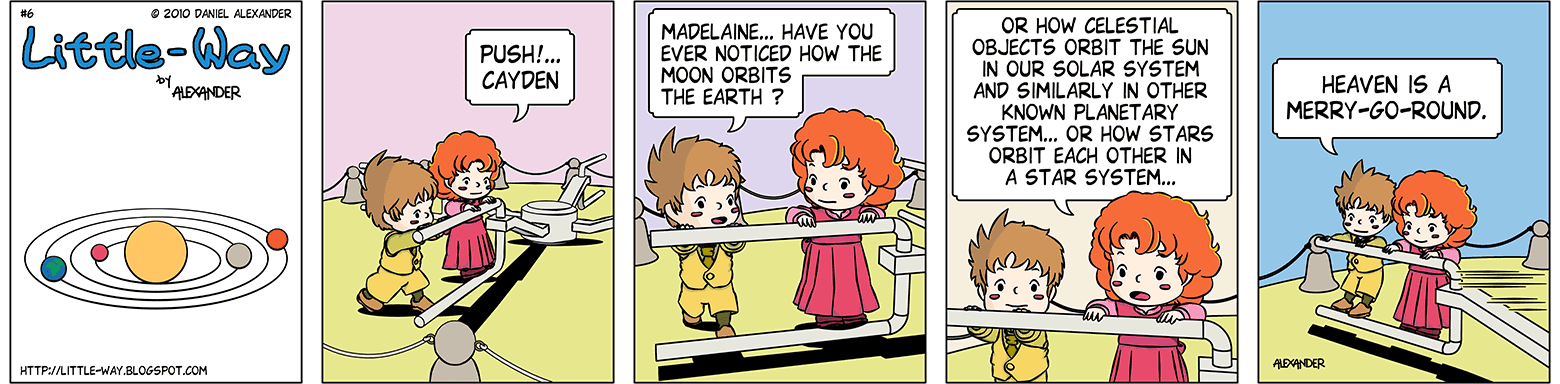 Little-Way-Webcomic-#00006: Merry-Go-Round