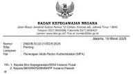 SURAT EDARAN SE BKN TENTANG PENERAPAN MFA
