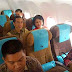 Foto Jokowi di Pesawat Kelas Ekonomi