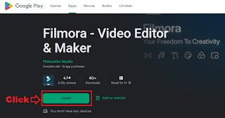 Filmora app for PC