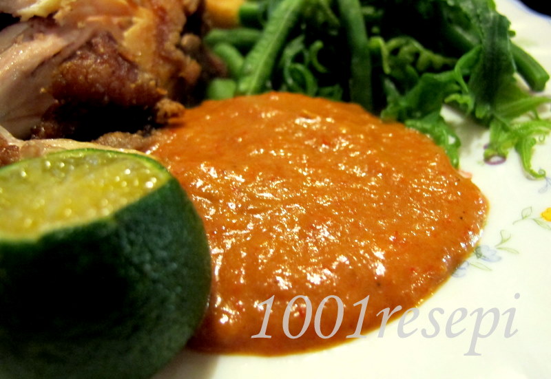 Koleksi 1001 Resepi: sambal goreng tomato
