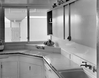 gregory ain - altadena - park planned home kitchen, circa 1946 - 2