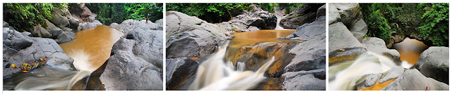 Hutan di sekitar sungai Mede menyimpan bermacam-macam kejutan Air Terjun Jembatan Batu - Wisata Halmahera Utara (Wilayah Tobelo)