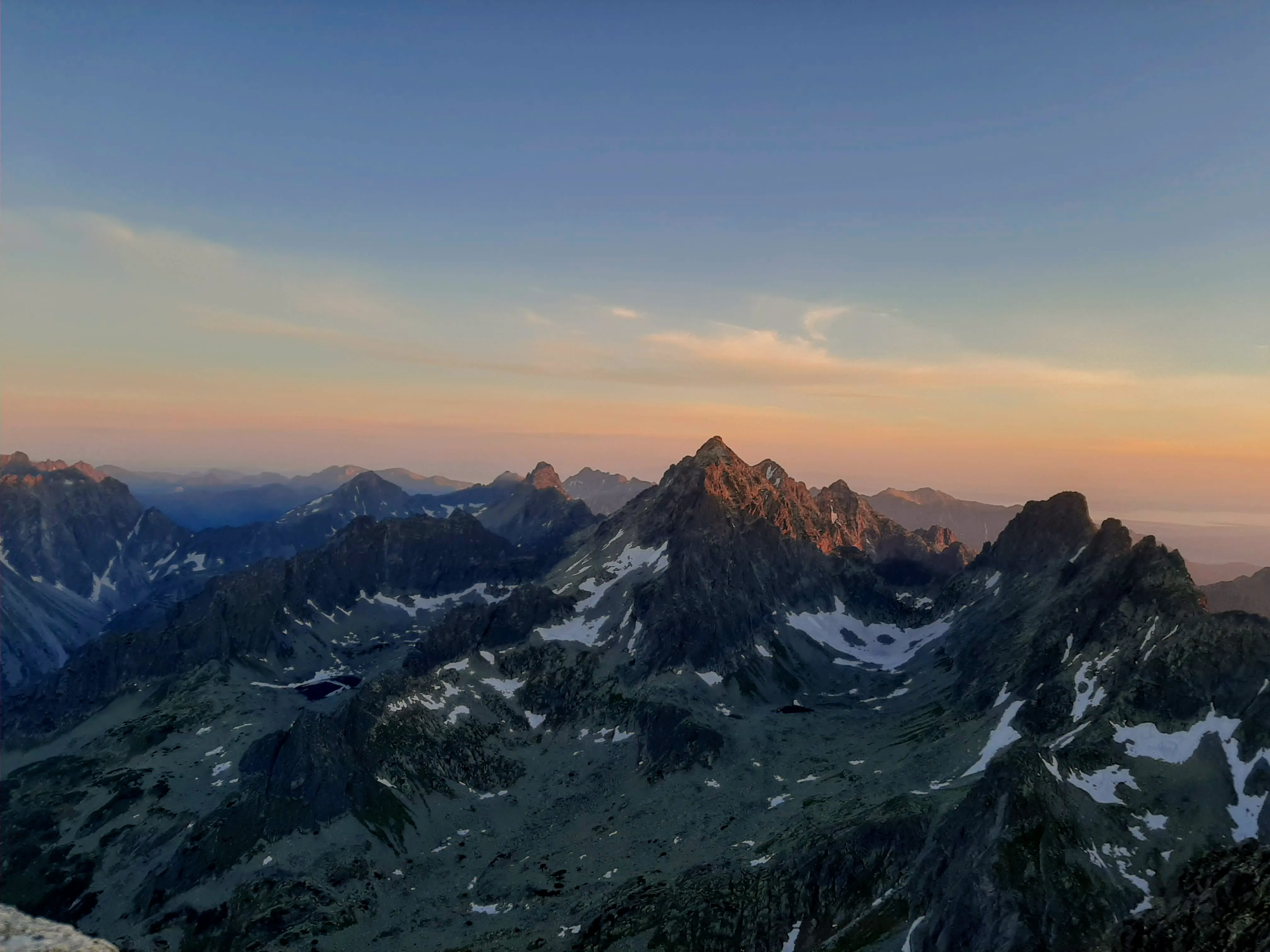 Słowacja, Tatry: Kończysta - Končistá 2537 m n.p.m.