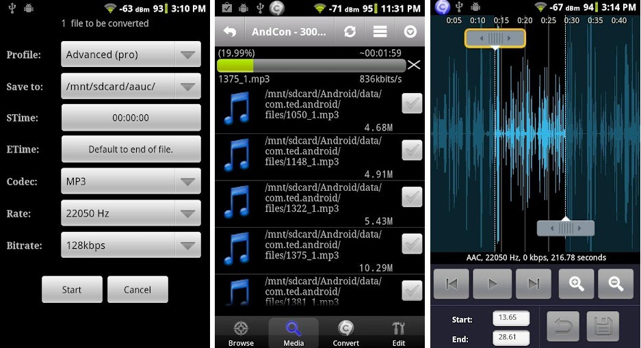 5 Aplikasi  Audio  Editing Gratis Untuk Android