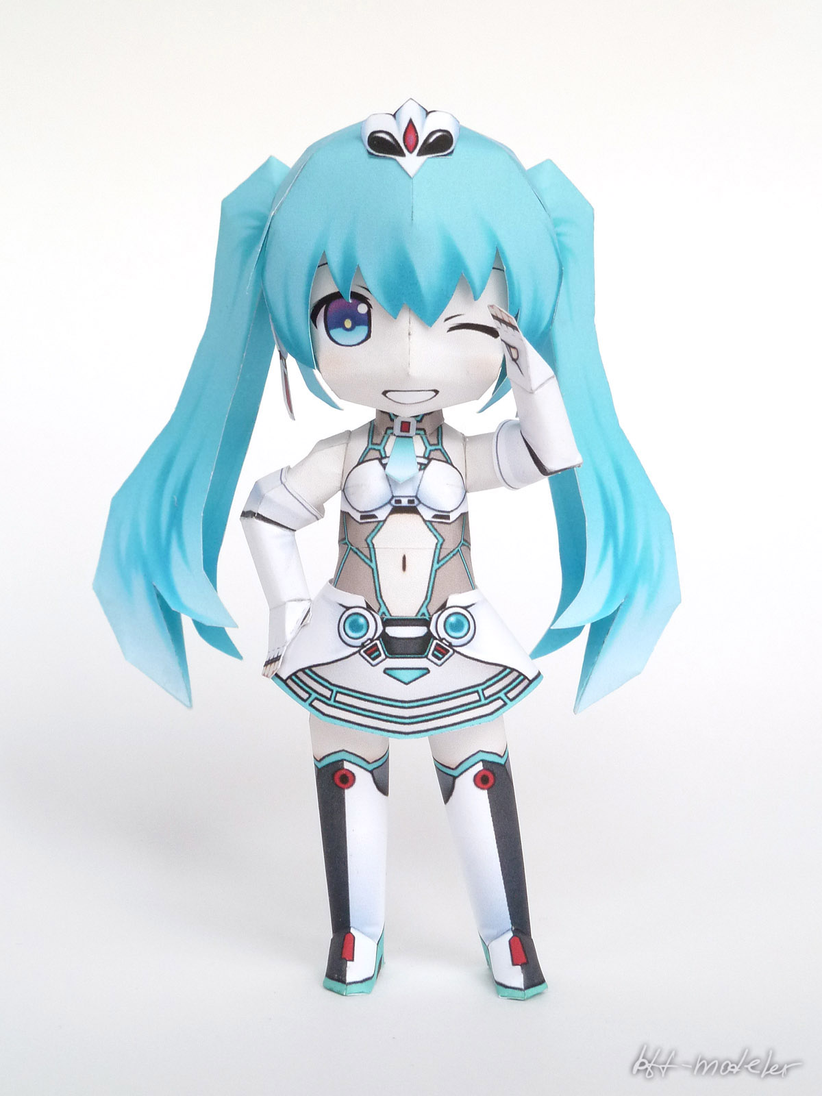 Racing Miku 2012 Papercraft