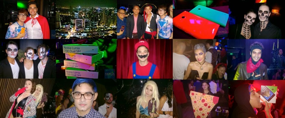 Lumia 730 shines at costume party