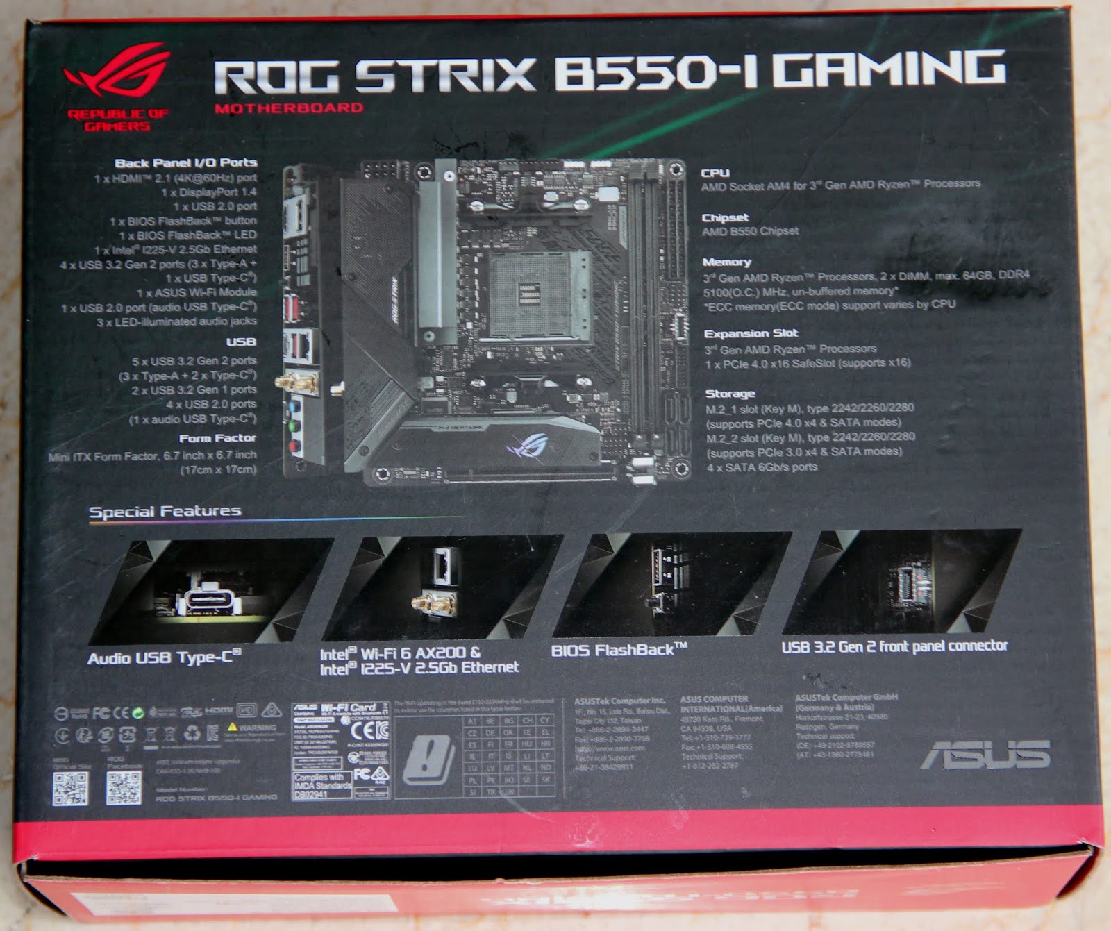 Macclipper 24 7 Real World Overclocking Asus Rog Strix B550 I Gaming Motherboard Gen Zen 2 3