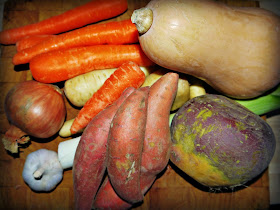 root vegetables, stew