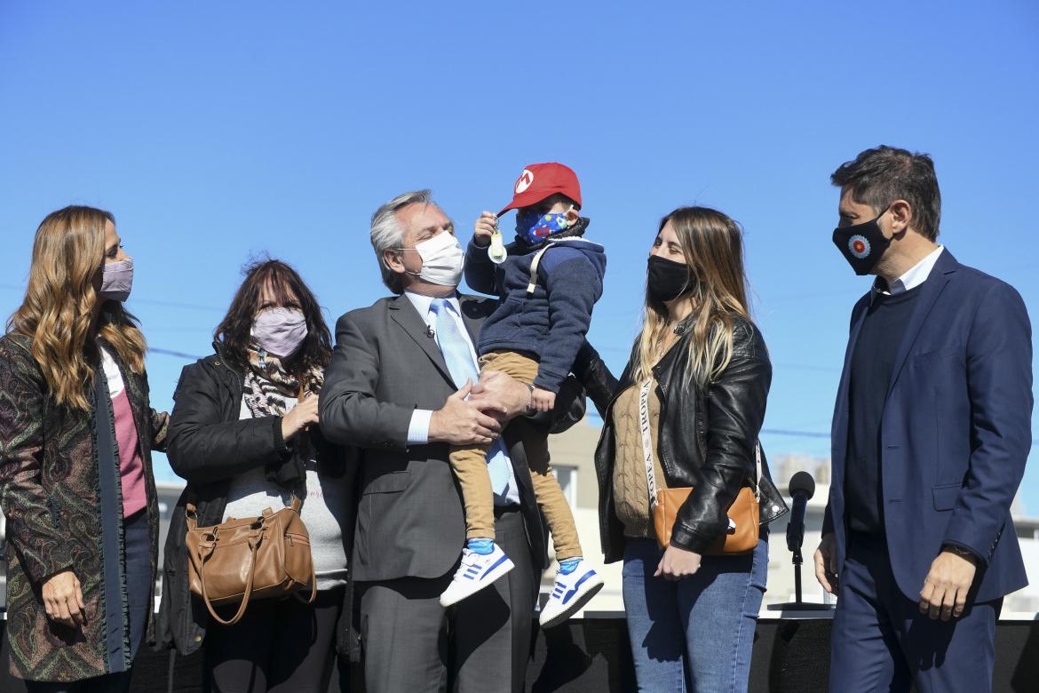 Alberto Fernández inició la campaña electoral en la Provincia de Buenos Aires