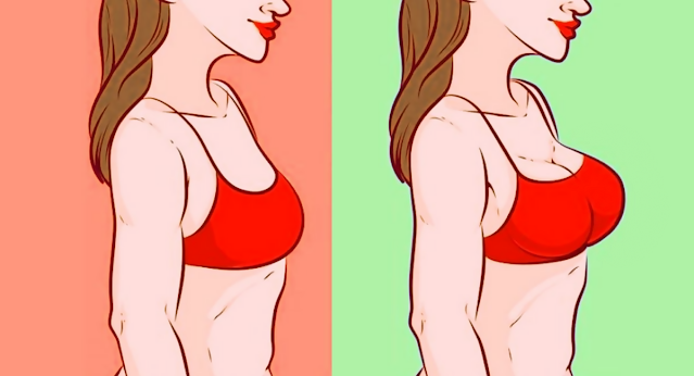 6 Exercises That Can Increase The Size Of Your Breasts And Make Them Appear Fuller