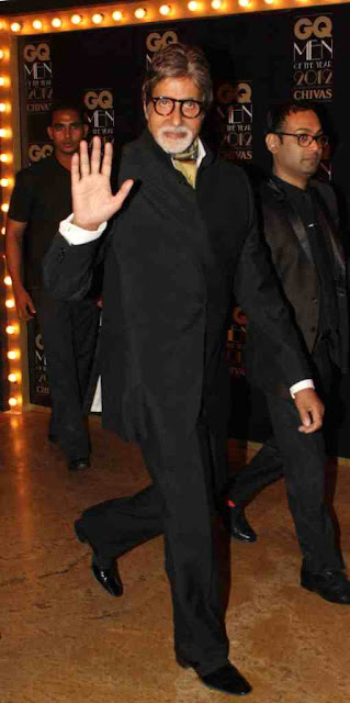 Amitabh Bachchan at GQ Men Of The Year 2012 Awards