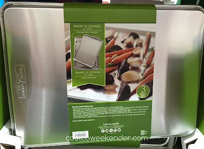 Costco 999050 - Nordic Ware 3 Piece Aluminum Baking Sheet Set - great for the baker in your family