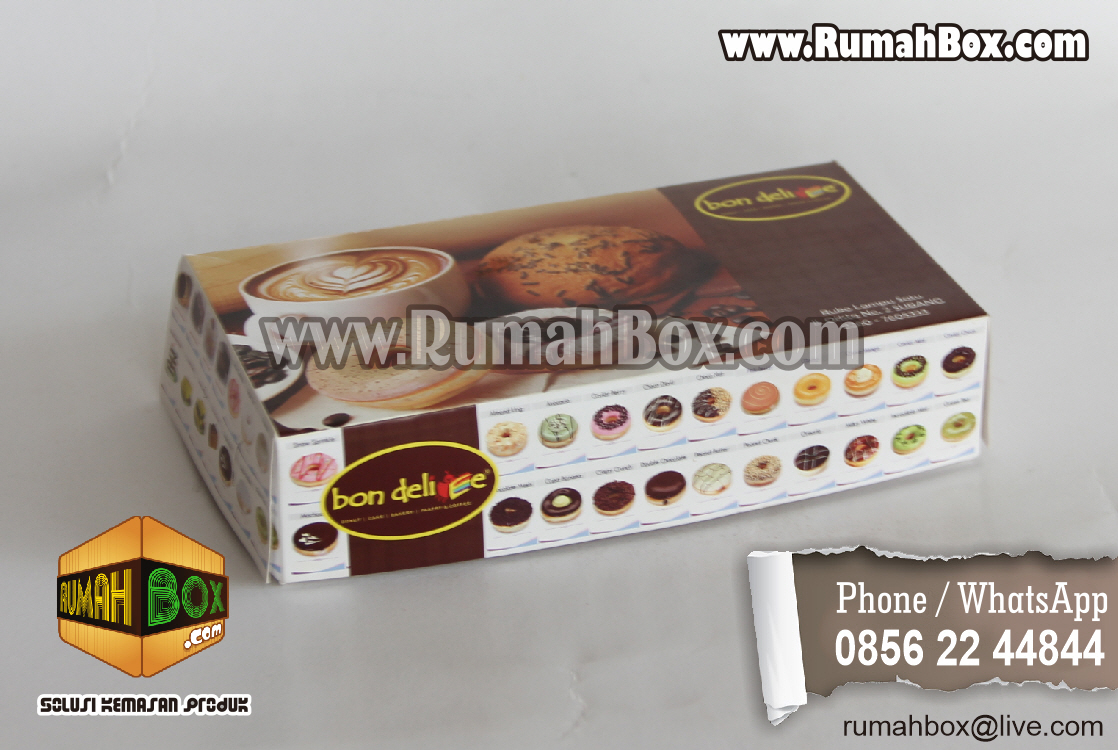 Cetak dus donat isi dua murah ~ Rumah Box