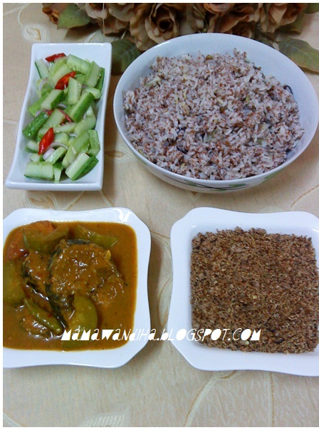 Dari Dapur MaDiHaA: Nasi Dagang Kelantan & Setnya (CARA 