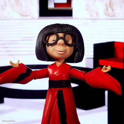 San Diego Comic-Con 2022 Exclusive The Incredibles Edna Mode Pixar Spotlight Series Action Figure by Mattel Creations