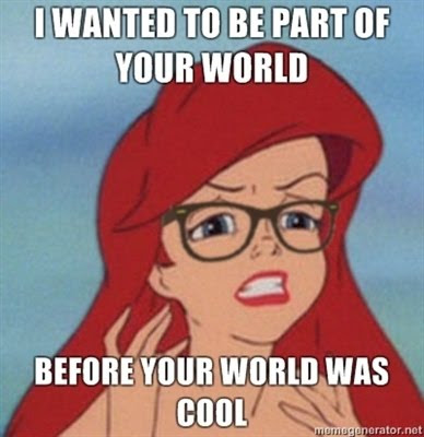 Of Hipster Little Mermaid