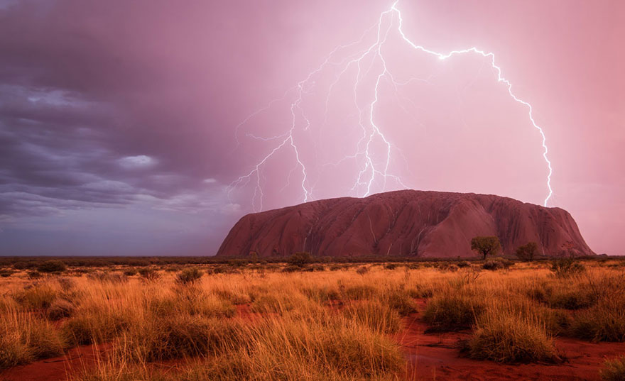 These Are The 35 Best Pictures Of 2016 National Geographic Traveler Photo Contest - Powered Sight, Uluru, Australia