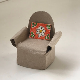 toilet paper roll chair