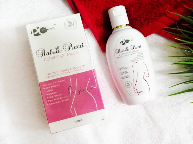 Pro.Care Rahsia Puteri Feminine Wash Membersih dan Mengekalkan Kesihatan Bahagian Intim Wanita