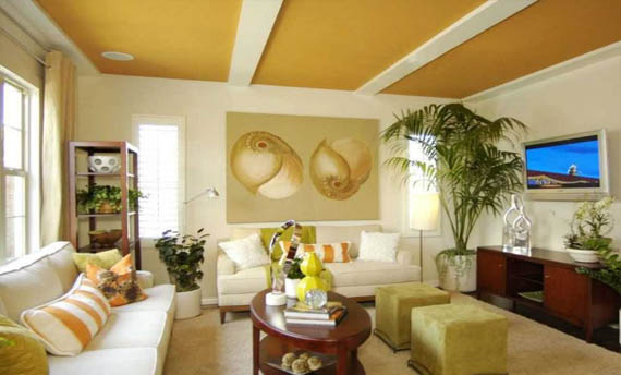 10 Warna Plafon  Ruang  Tamu  Rekomendasi untuk Desain Rumah 