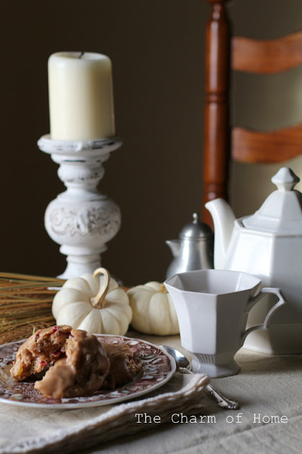 Cranberry Apple Scones with Apple Cider Glaze: Charm of Home