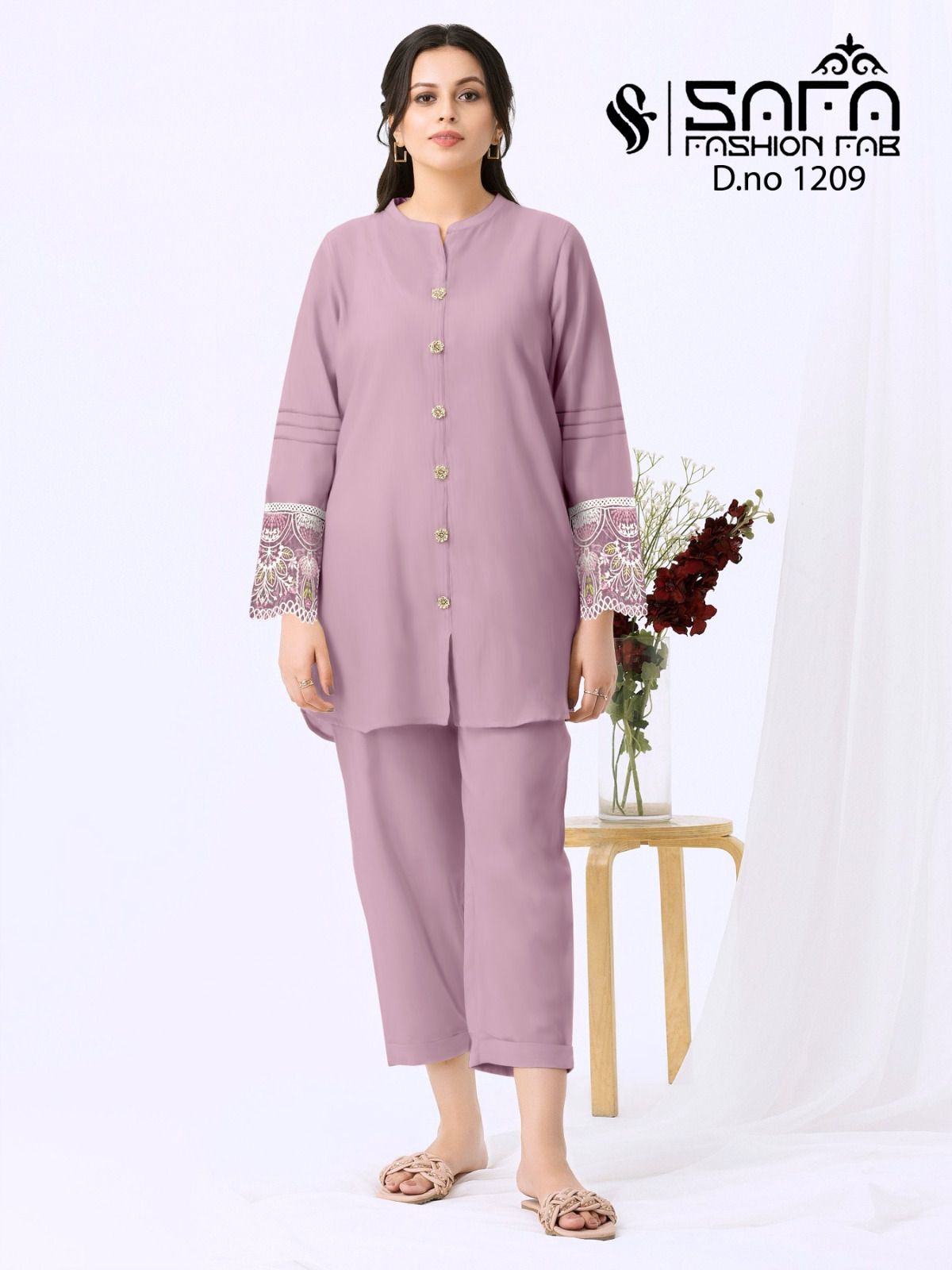1209 Safa Fashion Fab Embroidered Pakistani Readymade Suits