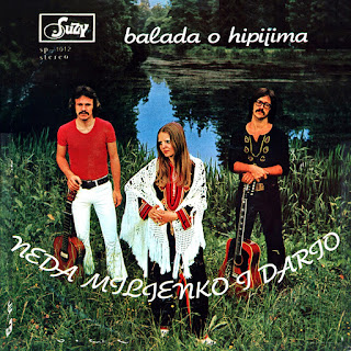 Neda, Miljenko i Dario “Balada o Hipijima” 1972 single 7" Yugoslavia Psych Acoustic Folk Rock