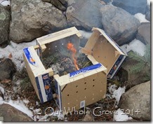 fire of cartons