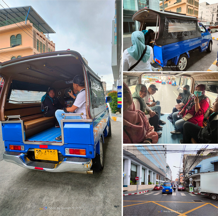 Naik Tuktuk di Hatyai Thailand