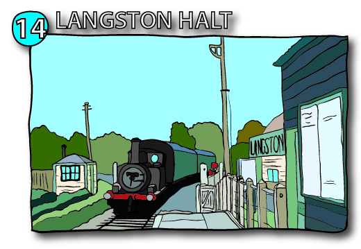 Langston Halt, Langstone
